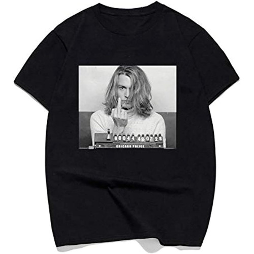 Hip Hop Design Johnny Depp Men T Shirt Johnny Depp Blow T-Shirt Mens Cotton Camiseta Hombre Oversized Short Sleeve Summer Tshirt