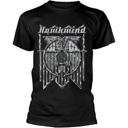 Hawkwind Doremi Black Tee Round Neck Unisex Tops Men's 100% Cotton Short-Sleeve T-Shirts