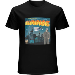 Men's Short Sleeve?Sufjan Stevens T Shirt Illinoise?Shirt Top T-Shirt Black Men's Short Sleeve?Sufjan Stevens T Shirt Illinoise?Shirt Top T-Shirt Black