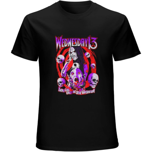 Wednesday 13 - Only One New Mens T-Shirt Black
