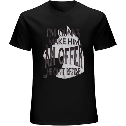 Men's Godfather OfferAdult T-Shirt Black