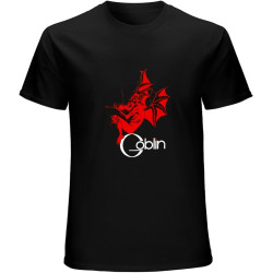 Goblin Band Tour Tee Cotton Mens T-Shirt Black Goblin Band Tour Tee Cotton Mens T-Shirt Black