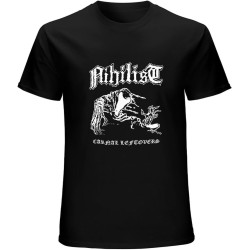 Men's Nihilist Carnal Leftovers 2005 Art Cover T-Shirt Black Men's Nihilist Carnal Leftovers 2005 Art Cover T-Shirt Black