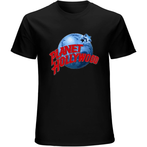 at Men's Planet Hollywood Short Sleeve T-Shirt Black