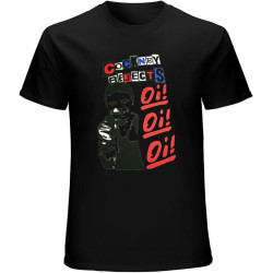 Men's Cockney Rejects T Shirt Short Sleeve Cotton IK467 Black Men's Cockney Rejects T Shirt Short Sleeve Cotton IK467 Black