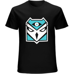 Rainbow Six Siege T-Shirt Unisex Mens Tees Black Rainbow Six Siege T-Shirt Unisex Mens Tees Black