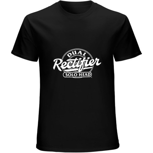 Hot Mesa Boogie Dual Rectifier Men's Casual Custom Short Sleeve Cotton T Shirt Black Hot Mesa Boogie Dual Rectifier Men's Casual Custom Short Sleeve Cotton T Shirt Black