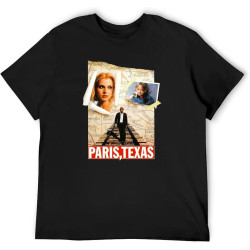 Paris Texas Photographic Wim Wenders Germany Drama Movie Film Family Love Casual Custom Short Sleeve Cotton T Shirt Black Paris Texas Photographic Wim Wenders Germany Drama Movie Film Family Love Casual Custom Short Sleeve Cotton T Shirt Black