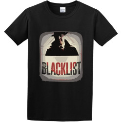 Adult T-Shirts The Blacklist Black Adult T-Shirts The Blacklist Black