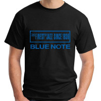 New Blue Note Jazz Music Records Short Sleeve Black Mens T-Shirt New Blue Note Jazz Music Records Short Sleeve Black Mens T-Shirt