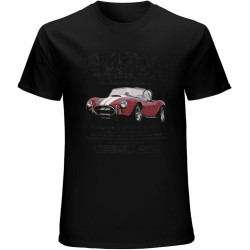 Shelby Cobra The Complete Dream Car Men's T-Shirt American Muscle Carrol 427 Black Shelby Cobra The Complete Dream Car Men's T-Shirt American Muscle Carrol 427 Black