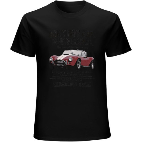Shelby Cobra The Complete Dream Car Men's T-Shirt American Muscle Carrol 427 Black Shelby Cobra The Complete Dream Car Men's T-Shirt American Muscle Carrol 427 Black