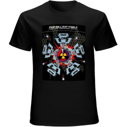 Pop Will Eat Itself This is The Day Mens T Shirts Design Crew Neck Black Pop Will Eat Itself This is The Day Mens T Shirts Design Crew Neck Black