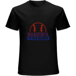 Men's Godfather of Rookie 1St Birthday Baseball Theme Matching T-Shirt Black Men's Godfather of Rookie 1St Birthday Baseball Theme Matching T-Shirt Black