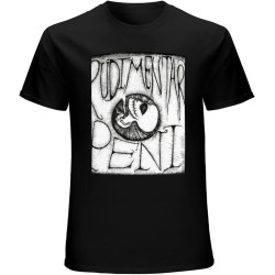 Rudimentary Peni Band Farce Nick Blinko Unique Mens Short-Sleeved T Shirts Black