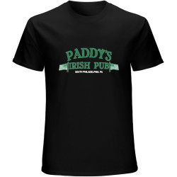 It’s Always Sunny in Philadelphia Paddy’s Pub T-Shirt Unisex Mens Tees Black It’s Always Sunny in Philadelphia Paddy’s Pub T-Shirt Unisex Mens Tees Black