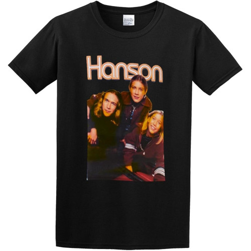 Hanson Band T-Shirt Mens Black Unisex Tee