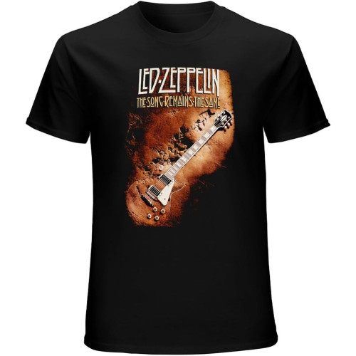 Led Tour Zeppelin T Shirt Men Short Sleeve Unique Humor Tee T-Shirt 100% Cotton Tops Graphic Funny Tees Tops T Shirts Black Led Tour Zeppelin T Shirt Men Short Sleeve Unique Humor Tee T-Shirt 100% Cotton Tops Graphic Funny Tees Tops T Shirts Black