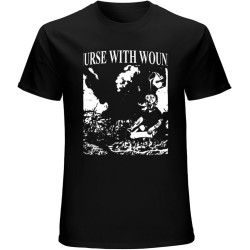 Men's New Nurse with Wound UK Musician Graphic Art Retro Vintage Logo T-Shirt Black Men's New Nurse with Wound UK Musician Graphic Art Retro Vintage Logo T-Shirt Black