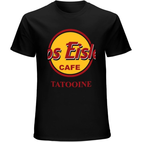 Hilary Men's Mos Eisley Cafe Tatooine T-Shirt to 5XL Men's Mos Eisley Cafe Tatooine T-Shirt Black Hilary Men's Mos Eisley Cafe Tatooine T-Shirt to 5XL Men's Mos Eisley Cafe Tatooine T-Shirt Black