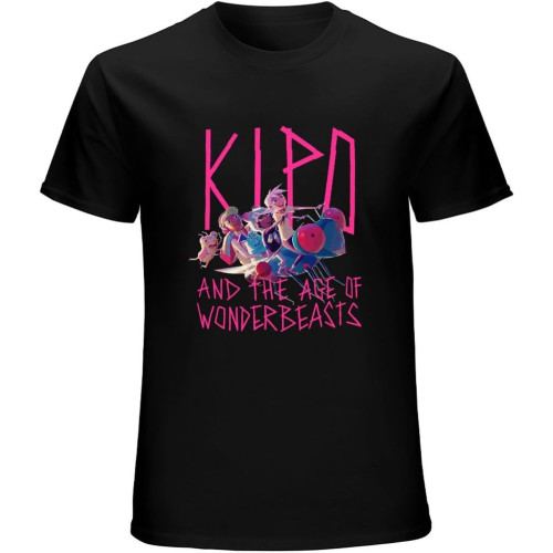 KIPO and The Age of Wonderbeasts T-Shirts for Mens Mens t-Shirt for Men t-Shirt Black
