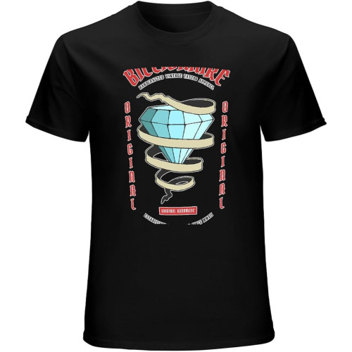 Billionaire T-Shirt Tattoo Diamond Original Bling Unisex Mens Black