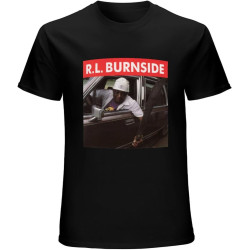 RL Burnside Fitted T-Shirt, Men Mens Workout Shirts Customized t Shirts Black RL Burnside Fitted T-Shirt, Men Mens Workout Shirts Customized t Shirts Black