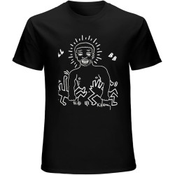 Men's Larry Levan Birthday Party T Shirt - York City Paradise Garage NYC Disco DJ Black