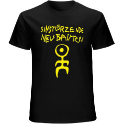 Einsturzende Neubauten T-Shirt Graphic Unisex Basic Men Short Sleeve Men Cotton Casual T-Shirt Tee Shirt Black Einsturzende Neubauten T-Shirt Graphic Unisex Basic Men Short Sleeve Men Cotton Casual T-Shirt Tee Shirt Black