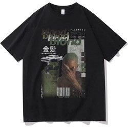 Blond Frank Ocean Hip Hop Tshirt Summer Men Women Fashion Loose T-Shirt Short Sleeve Regular Men's Cotton T Shirt Tops