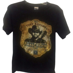 Toby Keith Locked & Loaded 2011 Tour Sm Black Concert Mens T-Shirt W/Eric Church Black Toby Keith Locked & Loaded 2011 Tour Sm Black Concert Mens T-Shirt W/Eric Church Black