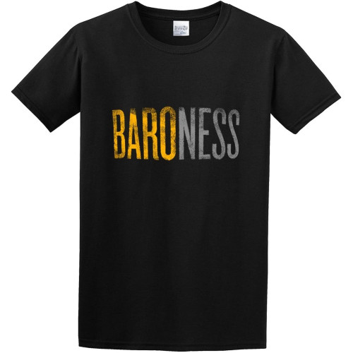 Men's Baroness Logo O-Neck Cotton T Shirt Men's Baroness Logo O-Neck Cotton T Shirt