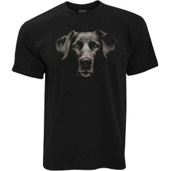 Men's Dog Face T-Shirt Nice Puppy Head Photo