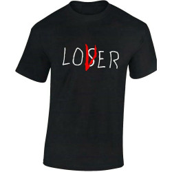 Men's Lover Not A Loser T-Shirt King Tshirt IT Horror Red Balloon Adult Men's Lover Not A Loser T-Shirt King Tshirt IT Horror Red Balloon Adult