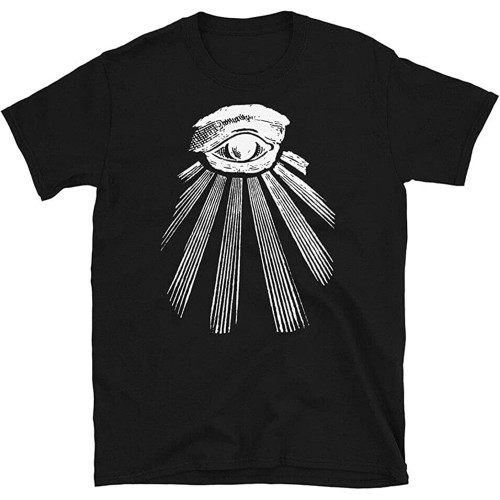All Seeing Eye Illuminati Masonic Mens T-Shirt All Seeing Eye Illuminati Masonic Mens T-Shirt
