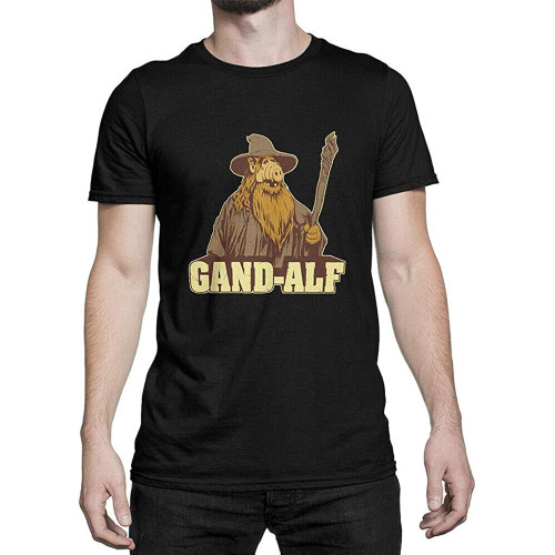 Men's Gand-Alf Funny T-Shirt, The Lord The Rings Gandalf Parody Tee Men's Gand-Alf Funny T-Shirt, The Lord The Rings Gandalf Parody Tee