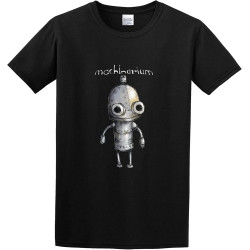 Machinarium Logo Vintage Men's Fashion T-Shirt Casual Tees Clothing