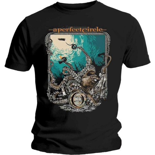 Men's TAID A Perfect Circle The Depths Oficial Camiseta para Hombre O-Neck Cotton T Shirt Men's TAID A Perfect Circle The Depths Oficial Camiseta para Hombre O-Neck Cotton T Shirt