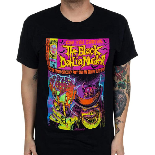 The Black Dahlia Murder Nocturnal Men's T-Shirt Funny Cotton Tee Gift Men