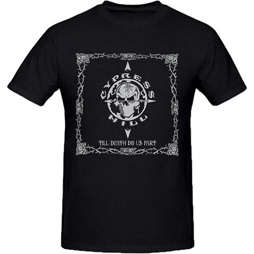 Cypress Hill Till Death Do Us Part Men Graphic Fashion Tee Classical Shirts O Neck Black Cypress Hill Till Death Do Us Part Men Graphic Fashion Tee Classical Shirts O Neck Black