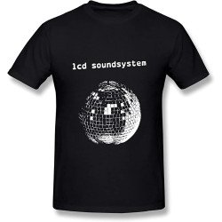 LCD Soundsystem T-Shirt Unisex Black Mens Tees S