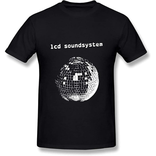 LCD Soundsystem T-Shirt Unisex Black Mens Tees S