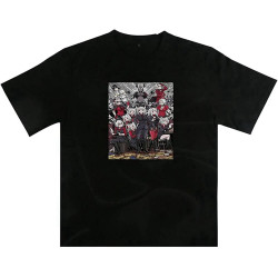 Men's Helltaker Cerberus Gedruckte Kurzarm Unisex Shirt T-Shirts Baumwolle Men's Helltaker Cerberus Gedruckte Kurzarm Unisex Shirt T-Shirts Baumwolle