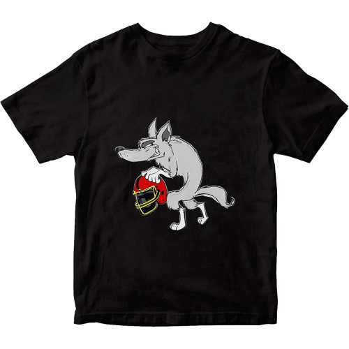 Mischievous Wolf Colourful Animal Men's T-Shirt Funny t Shirts for Men - Unisex 100% Cotton Size S-3XL Mischievous Wolf Colourful Animal Men's T-Shirt Funny t Shirts for Men - Unisex 100% Cotton Size S-3XL