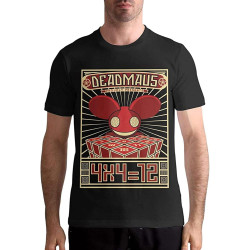 Deadmau5 Men's Fashion Graphic T-Shirt Tops Deadmau5 Men's Fashion Graphic T-Shirt Tops