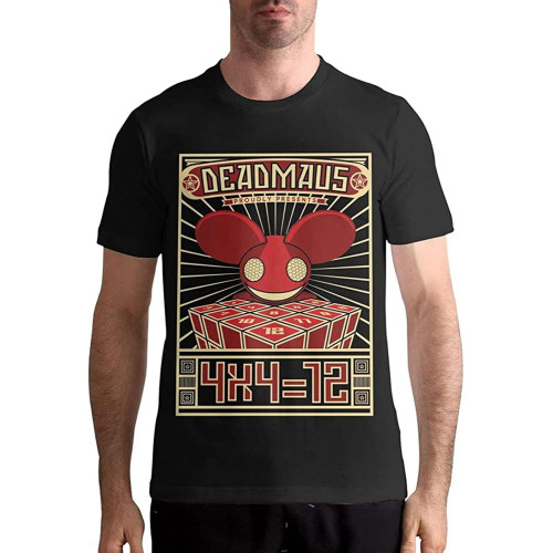 Deadmau5 Men's Fashion Graphic T-Shirt Tops Deadmau5 Men's Fashion Graphic T-Shirt Tops