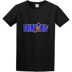 Men's Fairy Tail O-Neck Cotton T Shirt