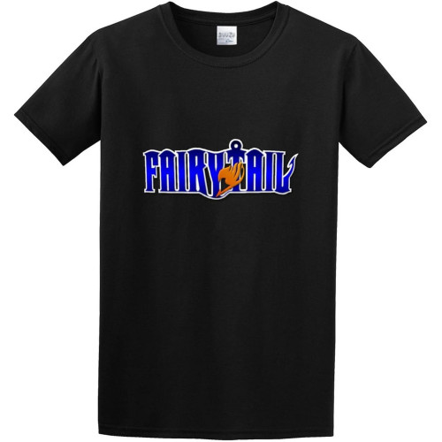 Men's Fairy Tail O-Neck Cotton T Shirt