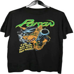 Poison T-Shirt 80S Heavy Concert Tour On Funny Vintage Gift for Men
