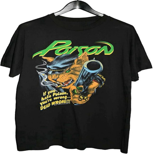 Poison T-Shirt 80S Heavy Concert Tour On Funny Vintage Gift for Men Poison T-Shirt 80S Heavy Concert Tour On Funny Vintage Gift for Men
